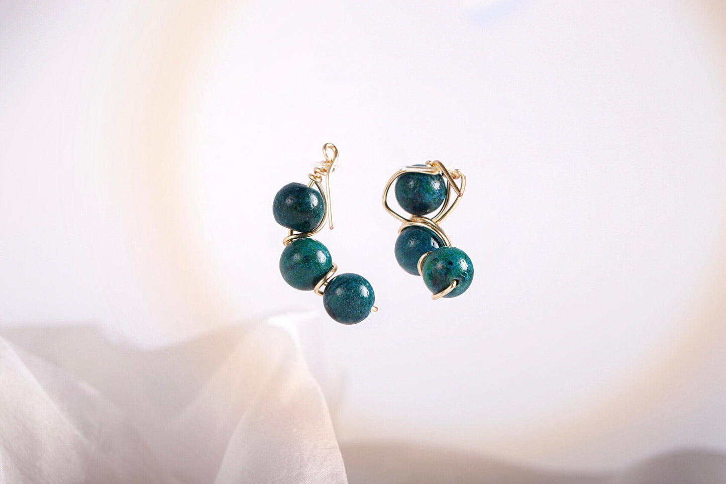 Emerald Green Earrings