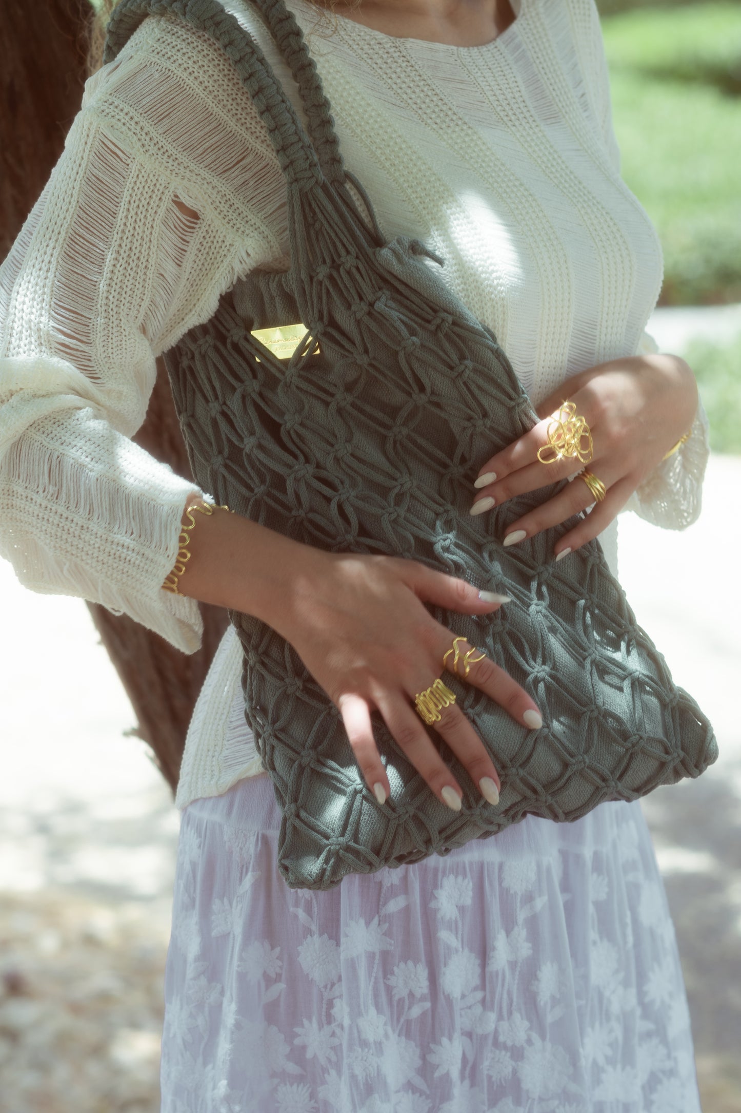 Dreamy Shades Bag in Sage Green Tranquility