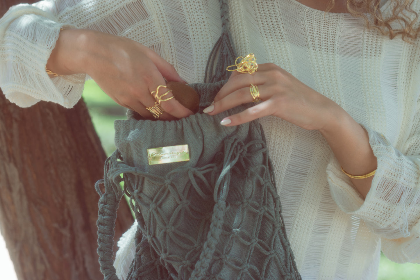 Dreamy Shades Bag in Sage Green Tranquility