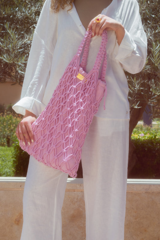 Dreamy Shades Bag in Blush Pink